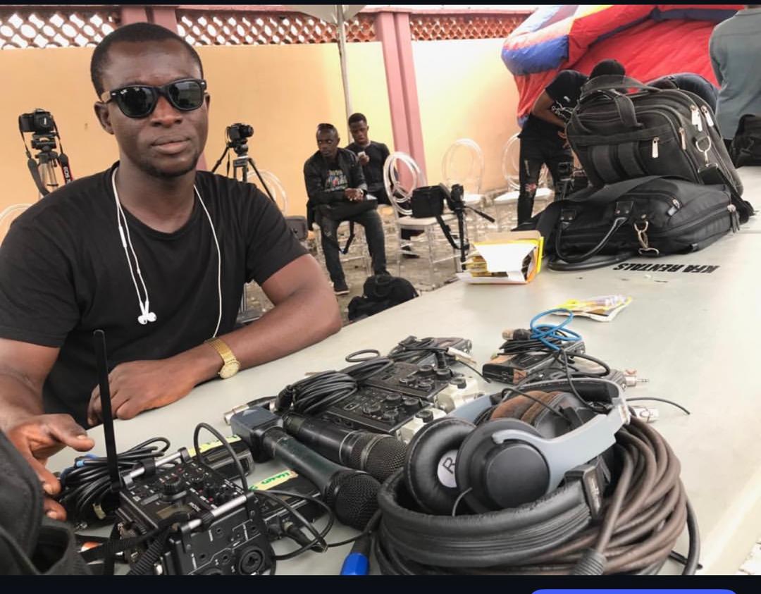 Habib on set